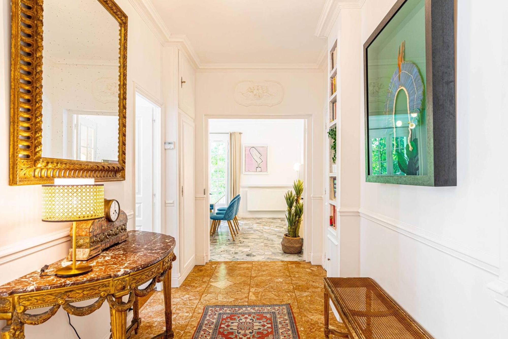 Grand & Classy Apartment With Private Garden, Villa Des Ammonites Медон Екстер'єр фото